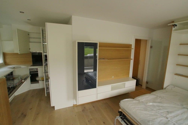 Einzimmerwohnung - Wohnen und schlafen in einem Raum