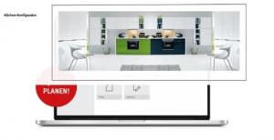 Hier haben Sie die Möglichkeit, eine bereits geplante und gespeicherte Küche durch Eingabe Ihres Codes wieder herzustellen und zu konfigurieren. - Viel Spass!